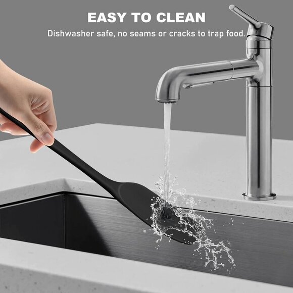 Silicone Spatula Set, Rubber Spatula High Heat-Resistant Premium BPA-Fre… - Picture 4 of 7